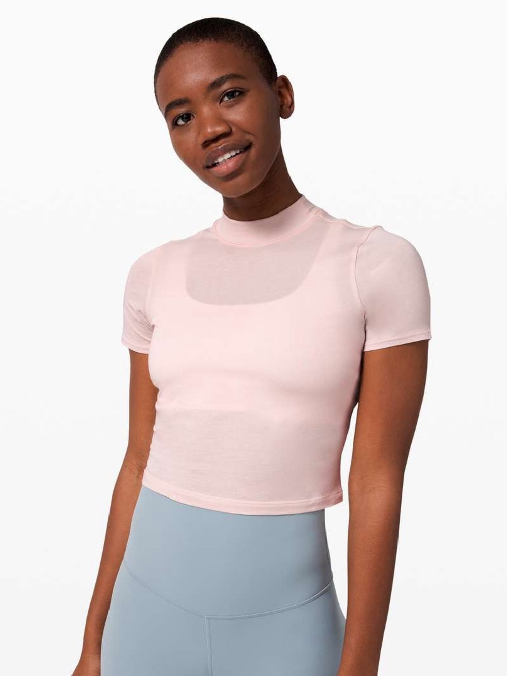 Lululemon Kitsilano Mock Neck Tee